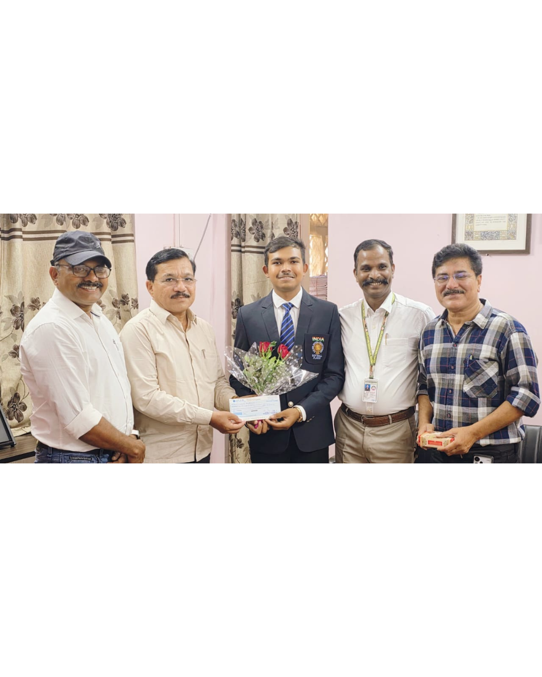 भारतीय संघात खेळलेला खेळाडू रोहित मेश्राम यांचा सत्कार सन्मान!